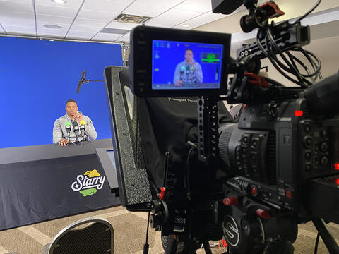 Behind the Scenes footage of national commercial production